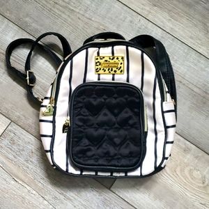 Betsey Johnson Mini Backpack purse